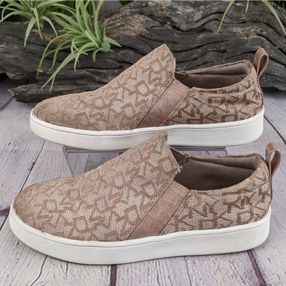 DKNY Cam Gore Logo Print Slip-On Sneaker - Picture 4 of 9